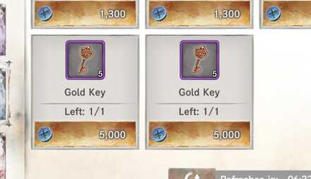 Gold Keys - MementoMori