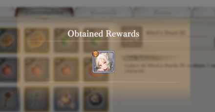 Obtained Rewards