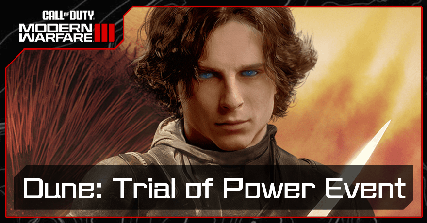 MW3 Zombies - Dune Event Start Date and Rewards