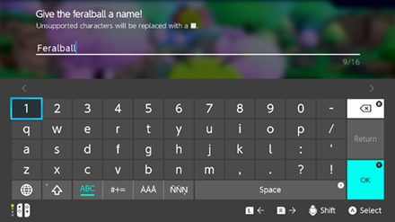 Dragon Quest Monsters The Dark Prince - Giving the Feralball a Name