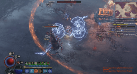 Diablo 4 Midwinter Blight Event -  Destroying Frigid Husks
