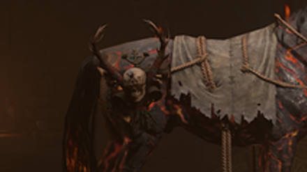 Diablo 4 - Midwinter Blight Mount Trophy  Mount Trophy Transmog