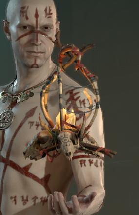 Diablo 4 - Midwinter Beacon Wand Weapon Transmog