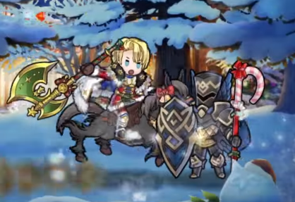 Fire Emblem Heroes FEH - Winter Dimitri Attack