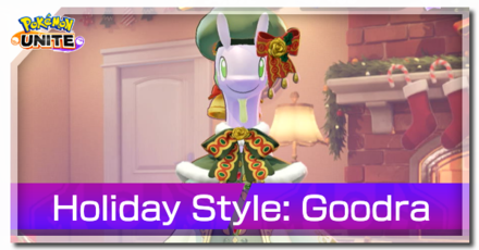 Pokemon UNITE - Holiday Style (Goodra) Banner.png