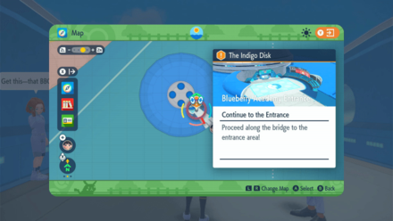 Pokemon SV - Head to the Entrance