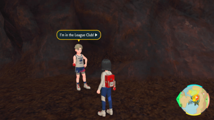 Pokemon Scarlet and Violet - Talk to Trainers with Black and Gold Speech Bubbles