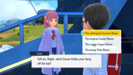 Pokemon SV - Visit a Biome