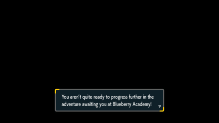 Pokemon Scarlet Violet - Cannot Progress