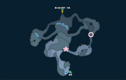 DQM3 - Cave of White Hades Map