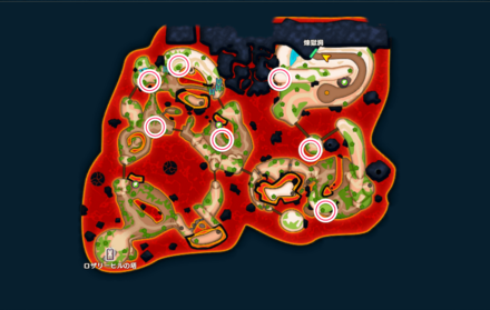 DQM3 - Circle of Temper Middle Echelon Map