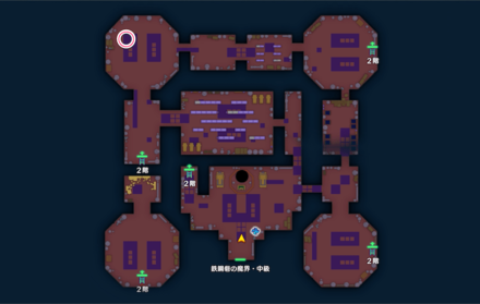 DQM3 - Fort Nox Map