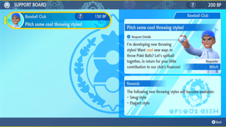 Pokemon SV - Donate BP to Mitch