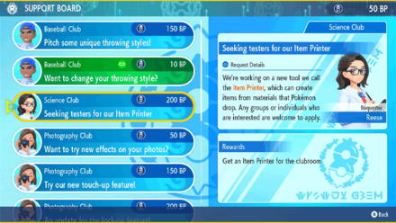 Pokemon SV - Spend BP to Unlock Certain Rewards