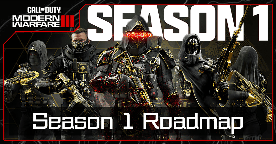 MW3 - Season 1 Roadmap