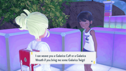 Pokemon SV - Galarica Twig Trade