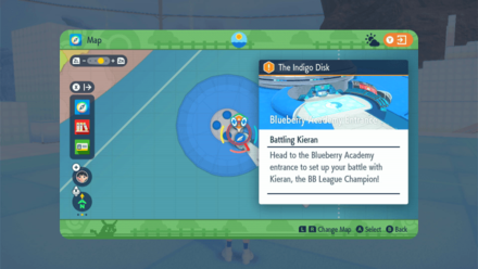 Pokemon SV - Head to the Blueberry Academy Entrance