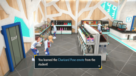 Pokemon SV - Charizard Pose Emote