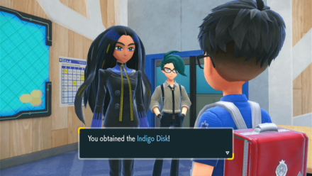 Pokemon SV - Talk to Geeta