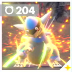 Pokemon Scarlet and Violet SV - TM204 - Double-Edge TM