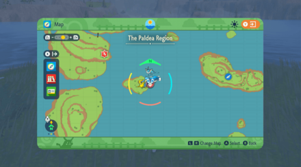 Pokemon Scarlet and Violet Indigo Disk DLC- Suicune Map Location