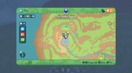 Pokemon Scarlet and Violet Indigo Disk DLC- Raikou Map Location