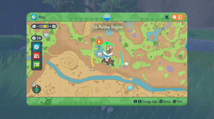 Pokemon Scarlet and Violet Indigo Disk DLC- Latios Map Location