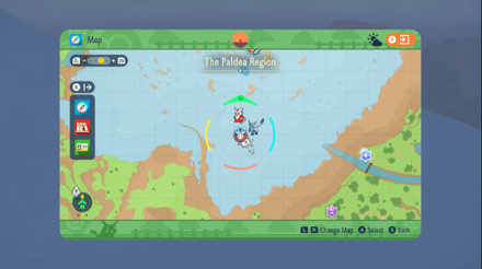 Pokemon Scarlet and Violet Indigo Disk DLC- Glastrier Map Location