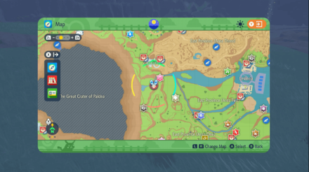 Pokemon Scarlet and Violet Indigo Disk DLC - Reshiram Map Location