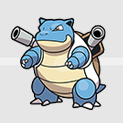Pokemon Scarlet and Violet SV - Blastoise Icon