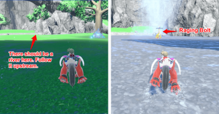 Pokemon Scarlet and Violet SV Indigo Disk Raging Bolt Exact Location