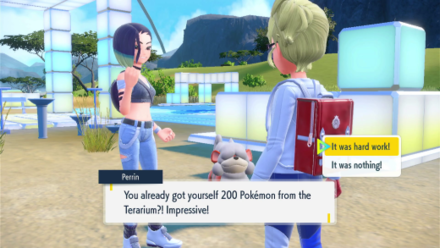 Pokemon Scarlet and Violet SV Indigo Disk Perrin