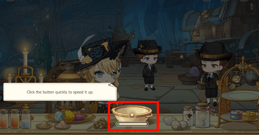 Genshin - Macaron Melange - speed up the process