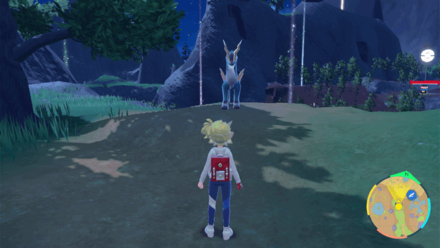 Pokemon Scarlet and Violet Indigo Disk DLC - Cobalion Overworld Location