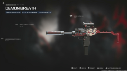 Modern Warfare 3 Demon Breath Icon