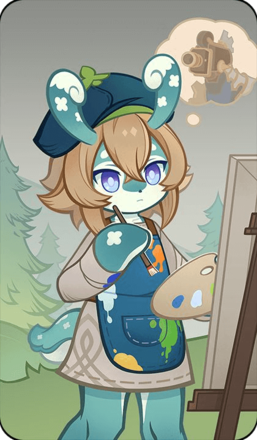 Genshin - Mamere Card