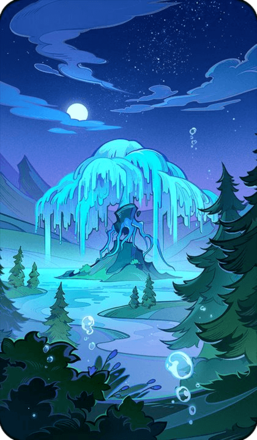 Genshin - Weeping Willow of the Lake Card