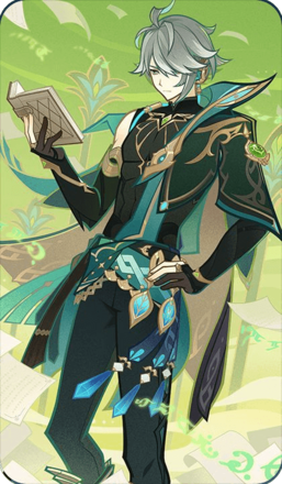Genshin - Alhaitham Card