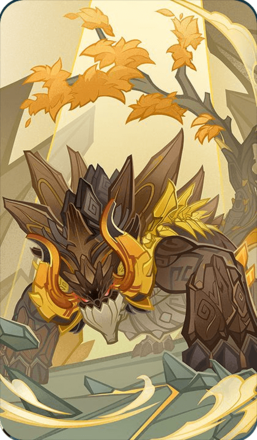 Genshin - Azhdaha Card