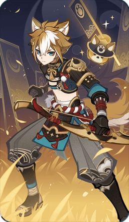Genshin - Gorou Card