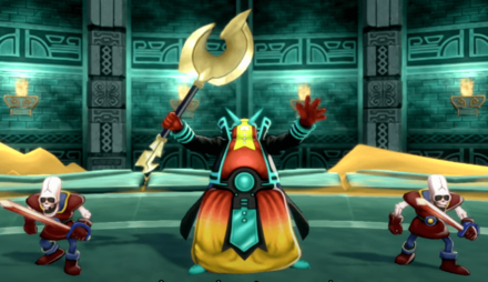 DQM The Dark Prince - Petrarch and Serkeleton.png