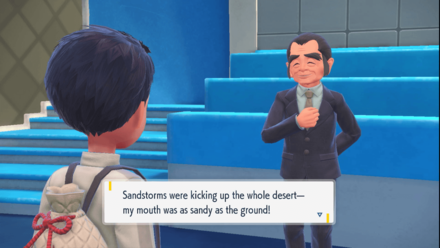 Pokemon Scarlet and Violet Indigo Disk DLC - Snacksworth Clue