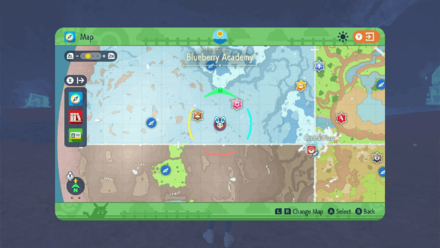 Pokemon SV Indigo Disk -  Cecelia of the League Club Map