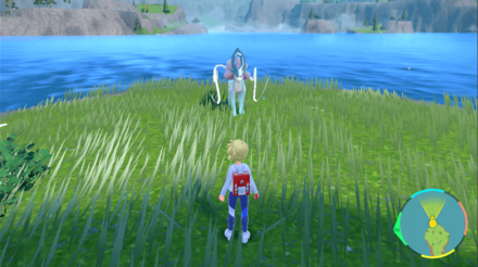 Pokemon Scarlet and Violet Indigo Disk DLC - Suicune Overworld Location