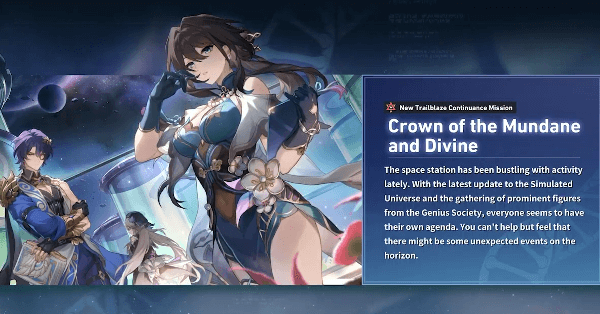 Honkai Star Rail - Crown of the Mundane and Divine Trailblaze Continuance