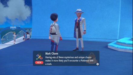 Pokemon SV - Receive Mark Charm from Cyrano