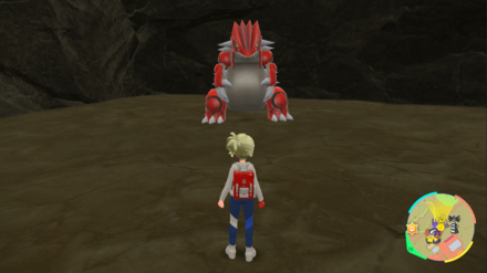 Pokemon Scarlet and Violet Indigo Disk DLC - Groudon Overworld Location