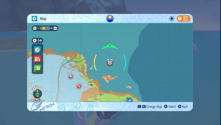 Pokemon Scarlet and Violet Indigo Disk DLC - Lugia Map Location