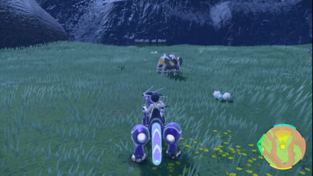 Pokemon SV - Terrakion Overworld View