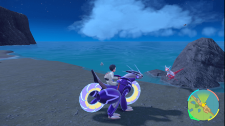 Pokemon Scarlet and Violet Indigo Disk DLC - Latios Overworld Location